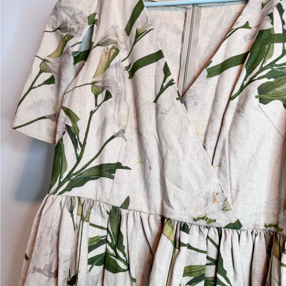 Lisa Says Gah Linen Topanga Midi Dress - Picture 4 of 5